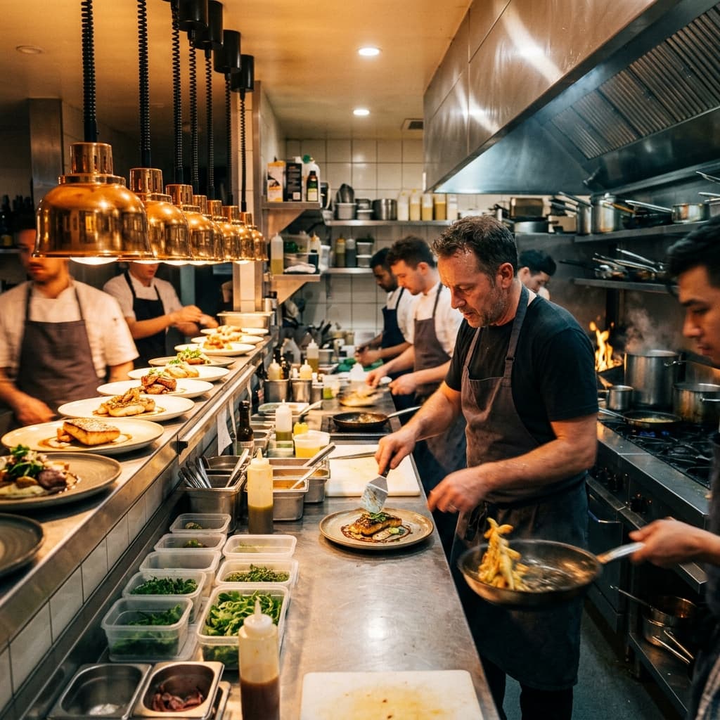 High-volume Restaurant Kitchen